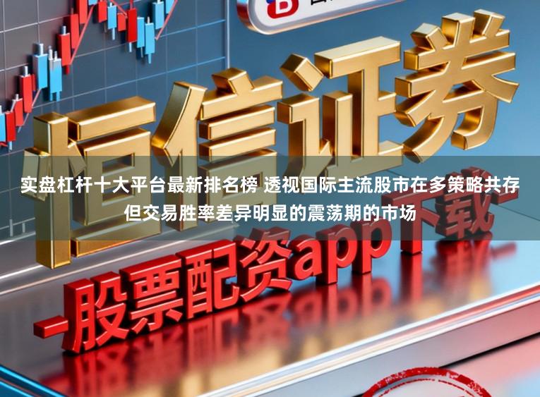 实盘杠杆十大平台最新排名榜 透视国际主流股市在多策略共存但交易胜率差异明显的震荡期的市场