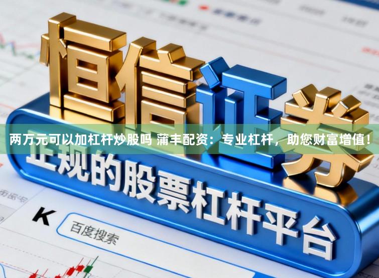 两万元可以加杠杆炒股吗 蒲丰配资：专业杠杆，助您财富增值！