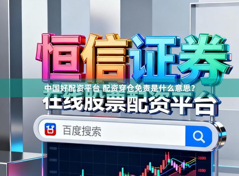 中国好配资平台 配资穿仓免责是什么意思？